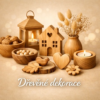 Dřevěné dekorace