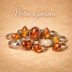 Prsten z jantaru
