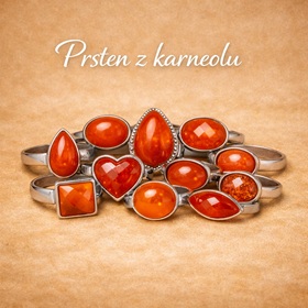 Prsten z karneolu