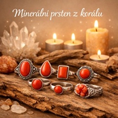 Prsten z korálu