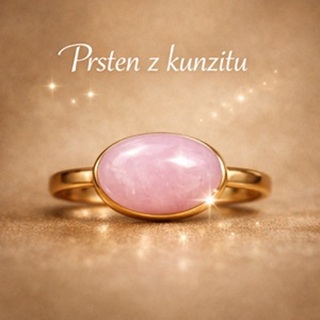 Prsten z kunzitu