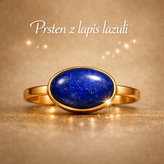 Prsten z lapis lazuli