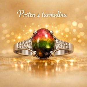 Prsten z turmalínu