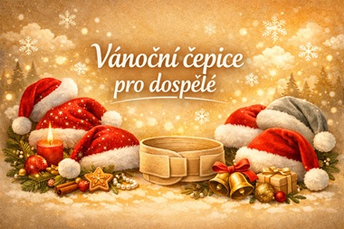 Vánoční čepice dospělý