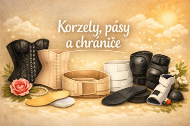 Korzety, pásy a chrániče