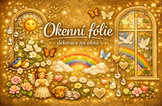 Okenní fólie, dekorace