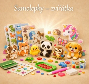 Samolepky – zvířátka