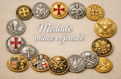Medaile mince vojen.