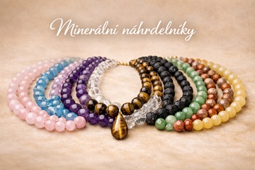 Minerální náhrdelníky