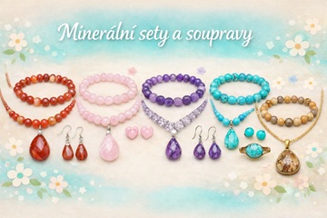 Minerální sety a soupravy