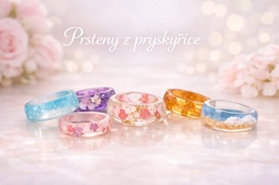 Prsteny z pryskyřice