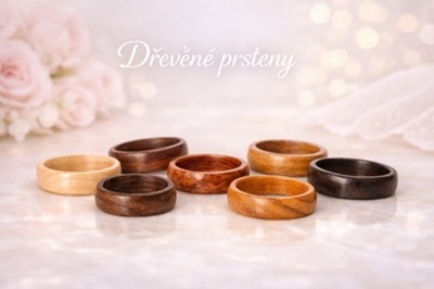 Dřevěné prsteny