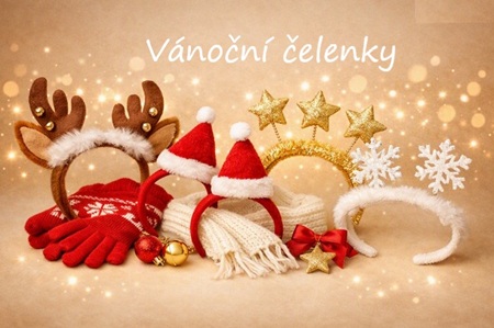 Vánoční čelenky