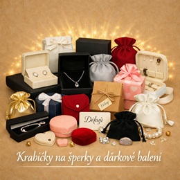 Krabičky na šperky a dárkové balení