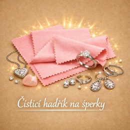 Čisticí hadřík na šperky