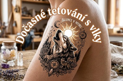 Dočasná tetování vlci