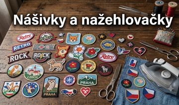 Nášivky a nažehlovačky