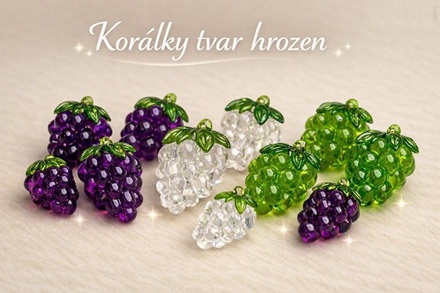 Korálky hrozen