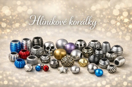 Hliníkové korálky