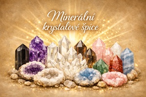 Minerální krystalové špice