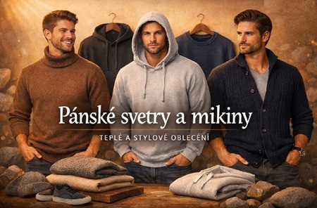 Pánské svetry a mikiny