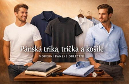 Pánská trika, trička a košile