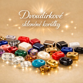 Dvoudírkové korálky