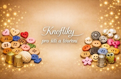 Knoflíky pro šití a tvoření