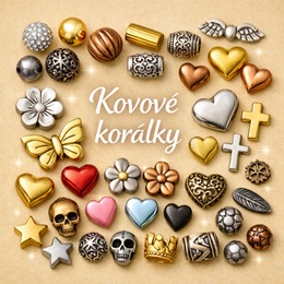 Kovové korálky