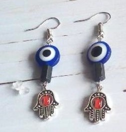 Náušnice (oko | oči | hamsa | ruka fatimy)