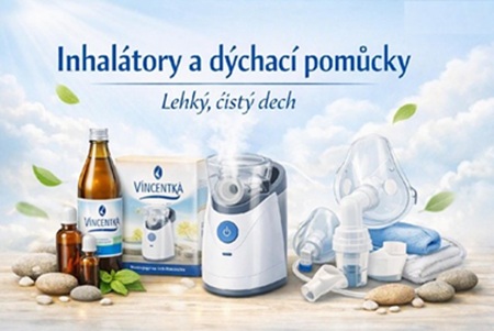 Inhalátory a dýchací pomůcky