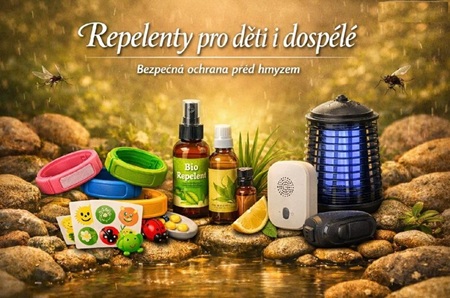 Repelenty pro děti i dospělé