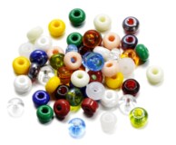 Velkodírové korálky