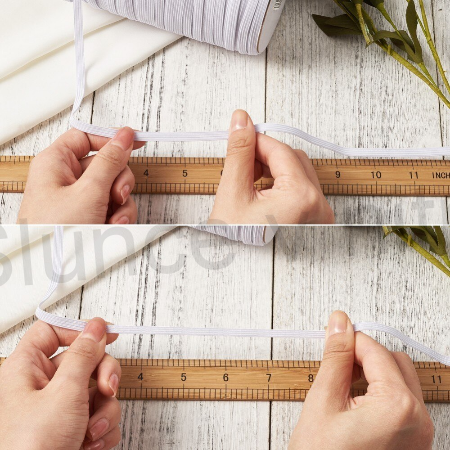 Prádlová pruženka plochá 6 mm - 180 M (N77)