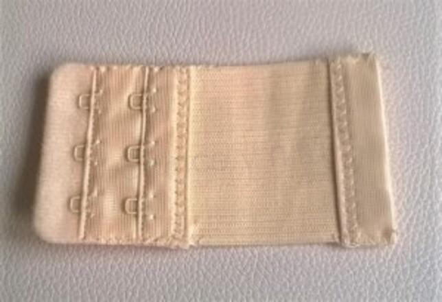 Prodloužení obvodu podprsenky s pruženkou šíře 53 mm dvouřadé - Béžová (C671)