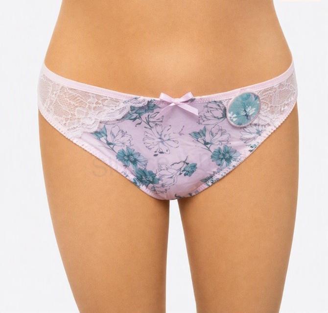 Dámské sexy krajkové kalhotky, tanga – velikost L (K302)