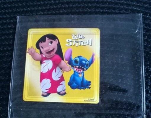 Lilo & Stitch magnet, magnetka na ledničku velikost 7 x 7 cm číslo 1 (E814)