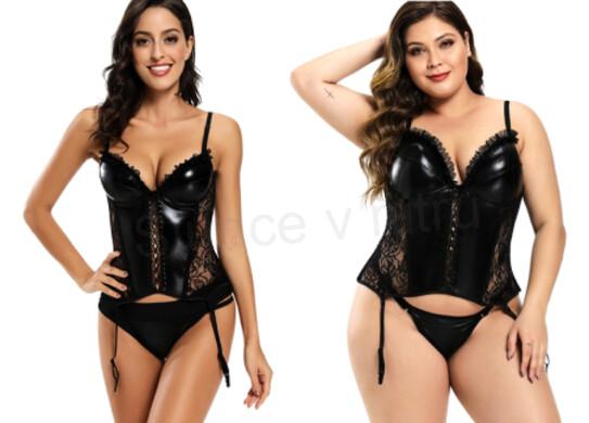 Dámský sexy korzet velikost XL (K363)
