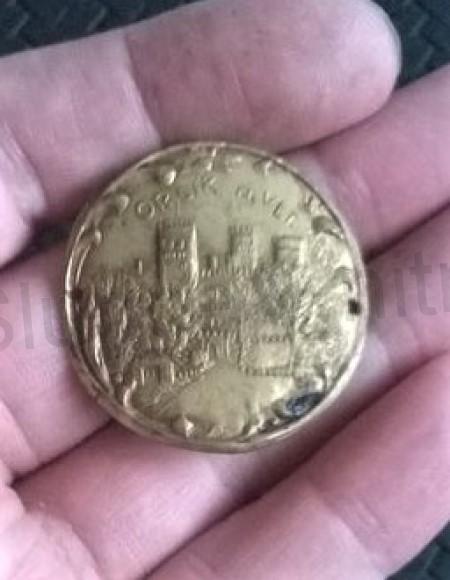 Turistický štítek na hůl - Orlík nad VLT. (MB858)