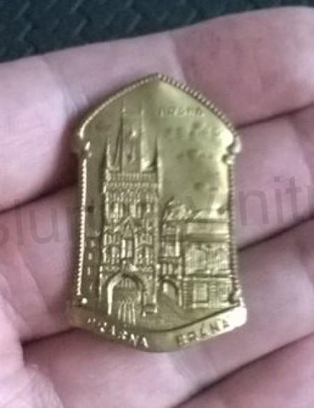 Turistický štítek na hůl - Praha Prašná Brána (MB859)