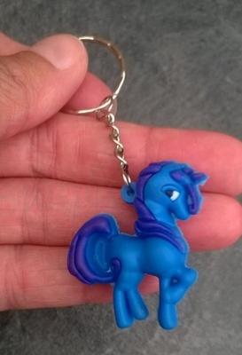 Kličenka, přívěšek My litle pony, koník 3D Modrý (H464)