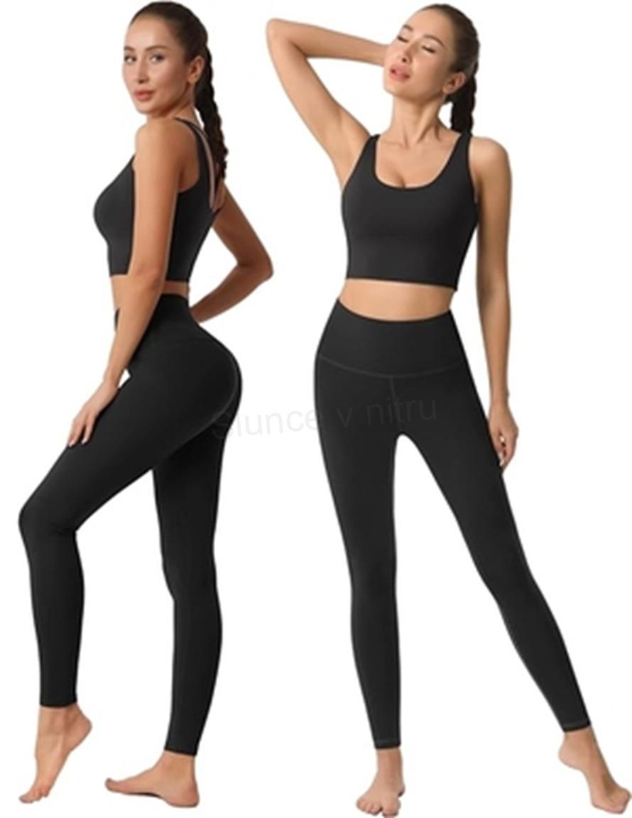 Dámské push up legíny s vysokým pasem – velikost L (K492)