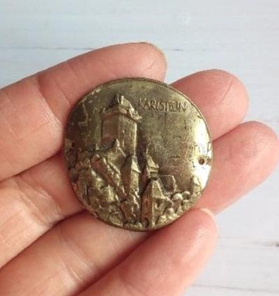 Turistický štítek na hůl - Karlštějn (MB904)