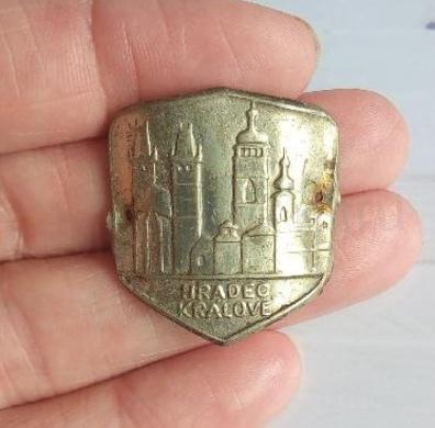 Turistický štítek na hůl - Hradec Králové (MB913)