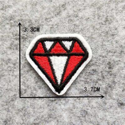 Nášivka diamant 3,7 cm (C106)