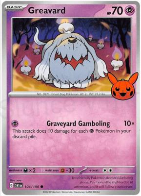 Greavard 104/198 - Trick or Trade Hallowen (D1011)