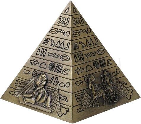 Velká kovová egyptská pyramida (L55)