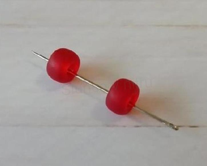 Skleněné korálky s velkým průvlekem 8,6 x 5,2 mm (AC681)