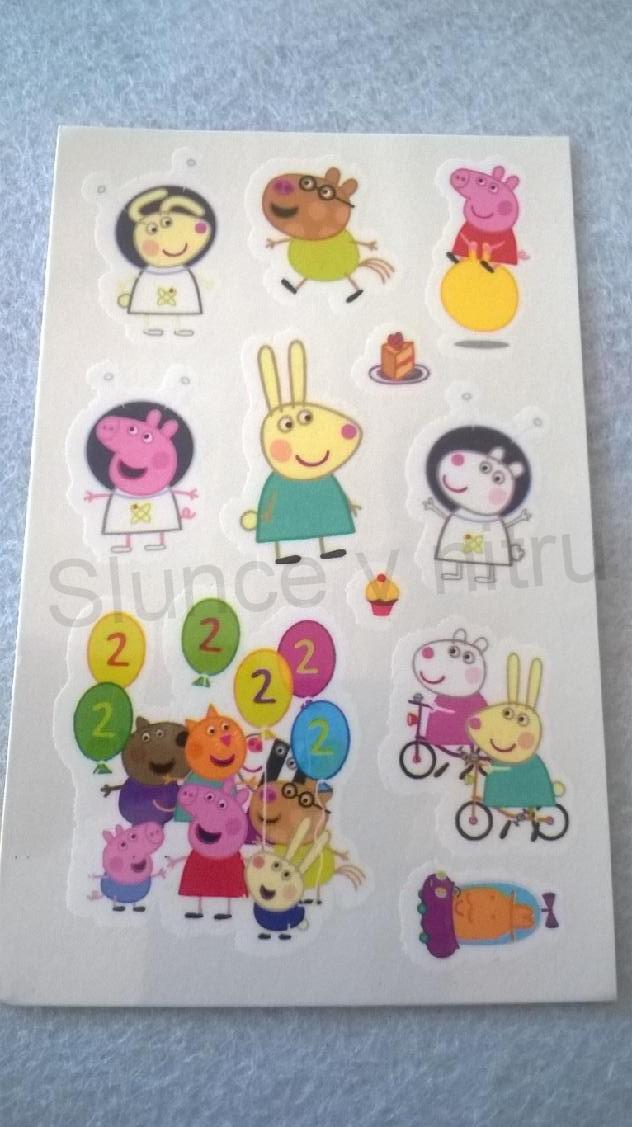 Voděodolné, dočasné tetovaní prasátko pepina (E84)