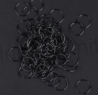 Piercing kroužek z chirurgické oceli 8 mm ( BB120)